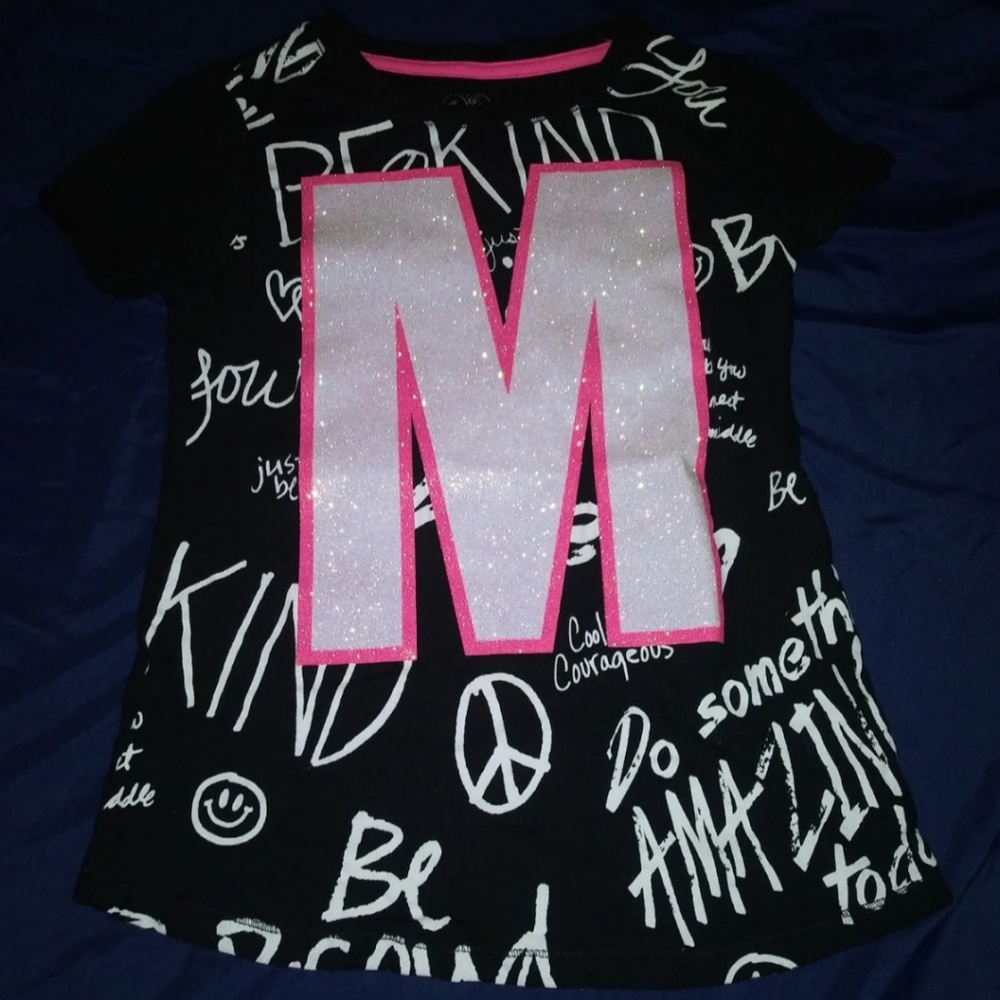 Justice "M" T Shirt